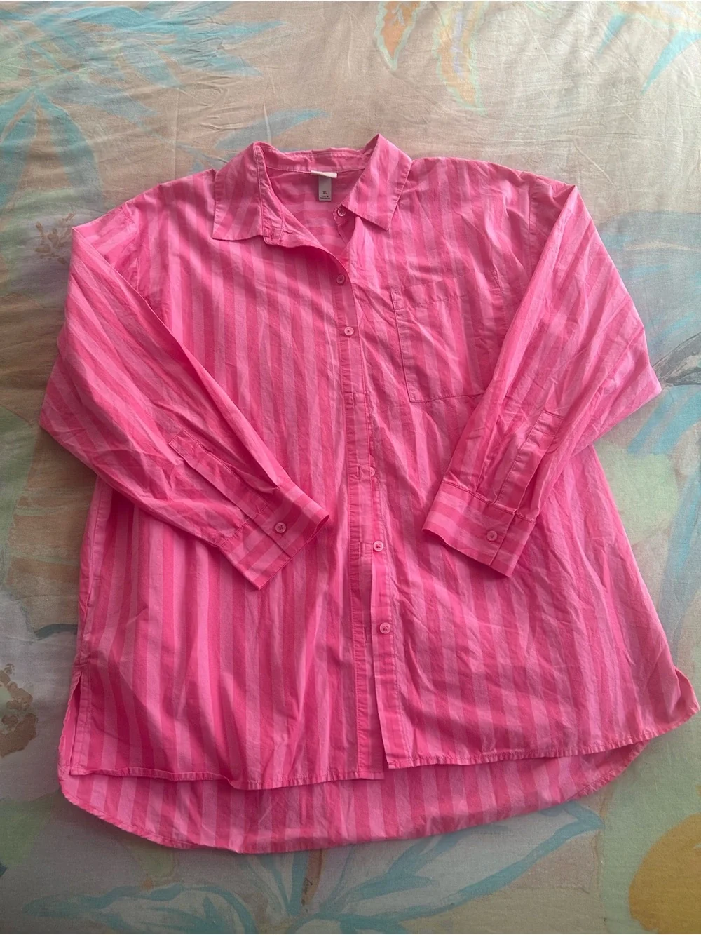 A New Day • 100% Cotton Stripe Button Down - Picture 1 of 4